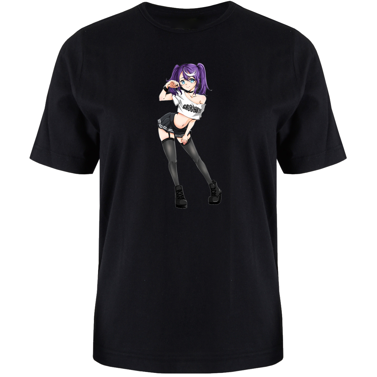 Bild von MANGA GIRL - SHIRT [schwarz]